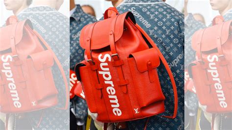 supreme louis vuitton backpack retail price